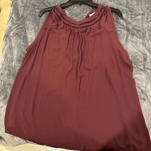 Loft size xl maroon top